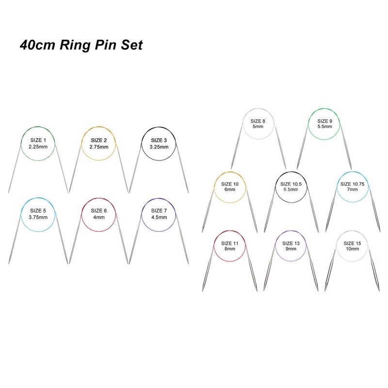 Knitting Needle Set Circular Knit Picks Options Interchangeable Sewing Embroidery