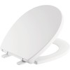 DELTA FAUCET 800903-WH Morgan Round Front Standard Close Toilet Seat