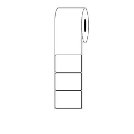 Kenco Premium 6" X 4" Standard Gloss Paper Roll-Fed Inkjet Labels. Compatible with Afinia L501 & L502 Printers. 1,375 Labels per Roll on a 3" Core and 8" Outer Diameter.