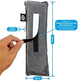 Simply DEH002 Reusable Car Dehumidifier, Moisture Absorbing Bag, Keeps Windscreen Clear, 500g, Grey