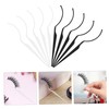 WOONEKY 10pcs Acrylic False Eyelash Holder Display Stick Lightweight and