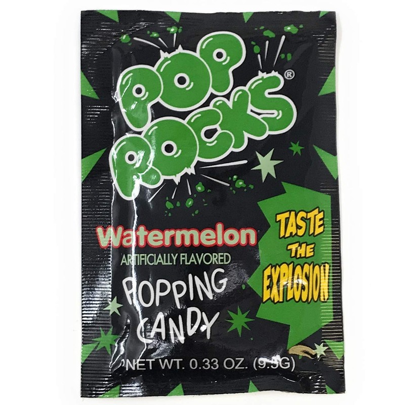 Pop Rocks Candy Variety 20 Pack 4 Flavor Assortment Strawberry,