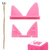Replacement for Toniebox Cable Includes Electronic Buttons Replacement Ears (Pink+Cable)