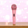 SoundLAB Dynamic Vocal Microphone With Lead in Pink