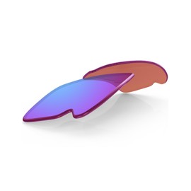 BLAZERBUCK Polarized Replacement Lenses & Sock Kit for Oakley Flak 2.0 XL OO9188 - Rose Trail