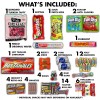 Fun Flavors Box Candy Gift Box Snack Care Package 60