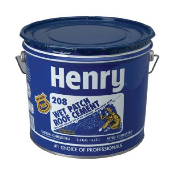 HENRY HE208061 Roof Cement, 3-1/2 Gallon