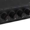 Headphone Amplifier 4 Channels Stereo Audio Amp Earphone Splitter 1/4in