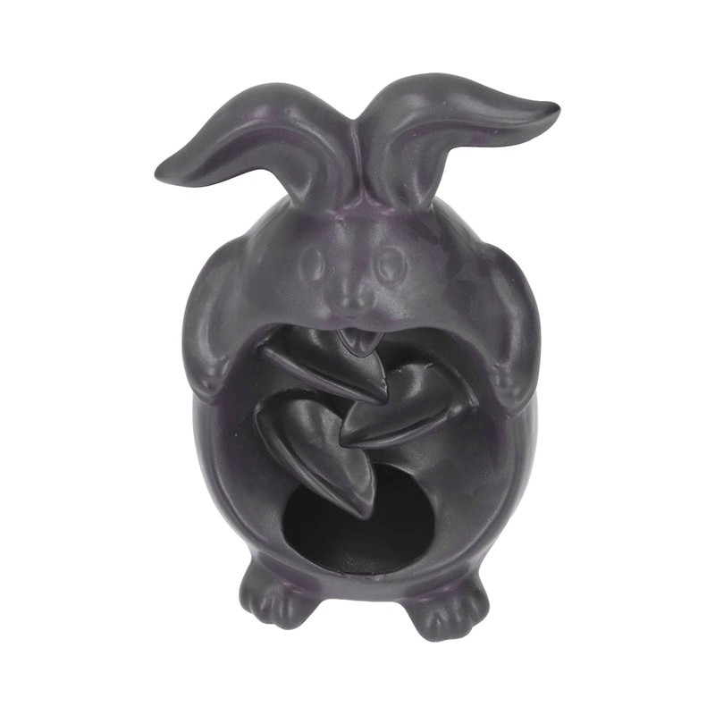 Incense Burner Bunny Shape Exquisite Beautiful Backflow Waterfall Aroma Burner