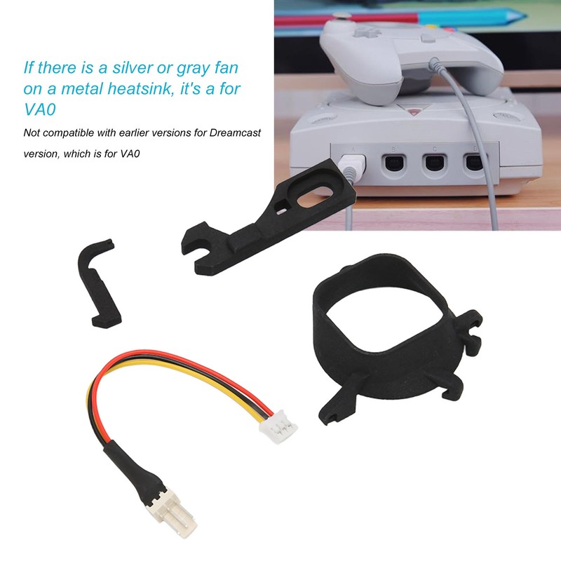 Console Fan 3D Print Mount Kit Replacement Mini Brushless Cooling
