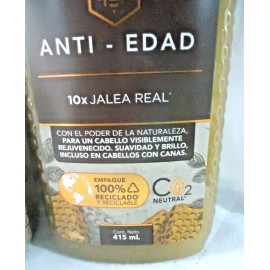 Tío Nacho TIO NACHO Shampoo Anti-Edad  10x Jalea Real Anti-Caida 415 ml FS