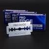 Pro Edge Platinum Navajas de Afeitar, 100 Piezas, Doble Filo,
