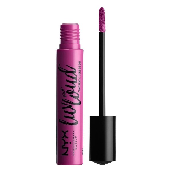 NYX PROFESSIONAL MAKEUP Luv Out Loud Liquid Lipstick, Extraordinary, 0.13 Fluid Ounce