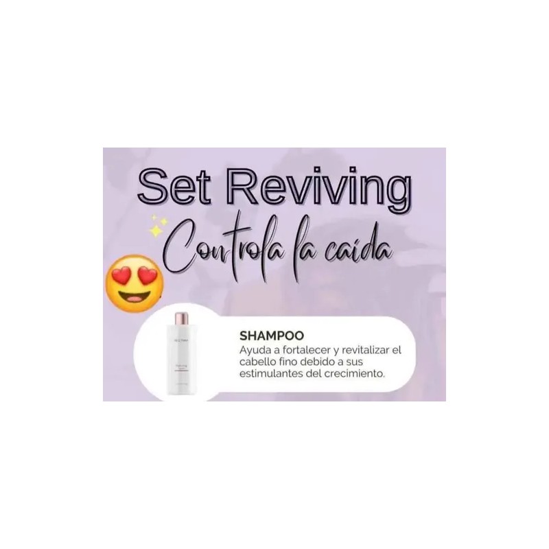 Shampoo Reviving Farmasi /con Ajo , Capixyl Y Trichogen