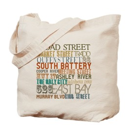 CafePress Charleston, SC Tote Bag Natural Canvas Tote Bag, Reusable Shopping Bag