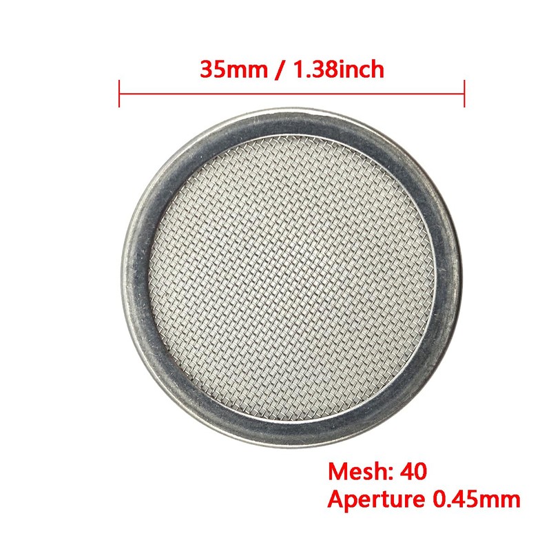 TAMSOI 304 Stainless Steel Wire Mesh Filter Disc Flat Round