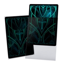 TitanShield Smoked Inner Sleeves - Make Card Backs Opaque (64x89mm) (200) Midnight Edition. for Double Sleeving Perfect Fits.