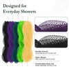 African Bath Net Sponge with Long Stretch Design, Quick Dry
