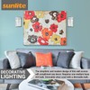 Sunlite 46091 Decorative Square Wall Sconce Light Fixture, A19 Bulb,