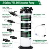 HTZSSON 7.5 L Manual Pneumatic Fluid Extractor, Oil Change Vacuum