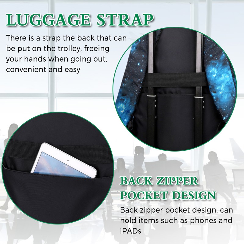 Primary and Secondary School Students Backpack Waterproof Schoolbag with Lunch