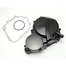 XKMT-Compatible With GSXR 600/700 2006-2016 Engine Stator cover BLACK Left w/Gasket [B01N769NHG]