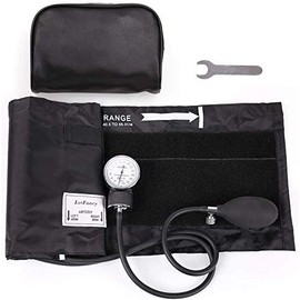 LotFancy Manual Blood Pressure Cuff 40-66 cm for Adults, Aneroid Upper Arm Blood Pressure Monitor with Zip Case, Suitable for Emergency Services, Doctors, Practice