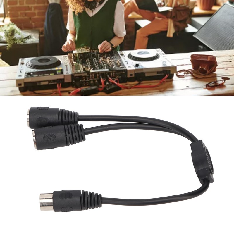 DIN 7 Pin Male to 2 DIN 7 Pin Female
