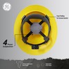GE Yellow Full Brim Hard HAT Non-Vented