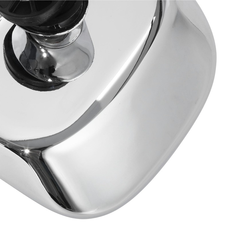 TCT-MOTORPARTS Chrome Fairing Mount Rear View Mirror Fits for Harley
