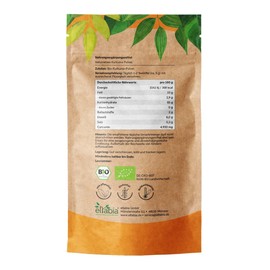 Bio Kurkuma Pulver 500g | Curcuma gemahlen in Rohkostqualität | Premium Kurkumapulver ideal für Goldene Milch | Reich an Kurkumin | 100% rein ohne Zusätze