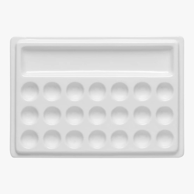 Jackson's : Ceramic Palette : No. 28 : 5x7in and