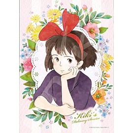 Ensky 108-Piece Jigsaw Puzzle, Kiki's Delivery Service, Portrait (7.2 x 10.1 inches (18.2 x 25.7 cm)) 108-417