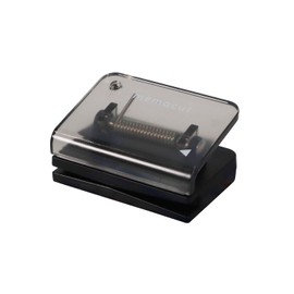 Kutsuwa Magnetic Clip, Paper Cutter, Memo Cutting Clip (Black)