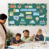 40 Pcs Back to School Bulletin Board Decorations Let The