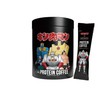 キン肉マン×メガロス プロテインコーヒー 悪魔超人パッケージ スティックタイプ 1本7.5ｇ 30本入り たんぱく質6.1g 無糖 uccコーヒー鑑定士監修