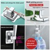 DASITON Handheld Shower Head Holder Wall Mount,Bathroom Adjustable Strong Adhesive