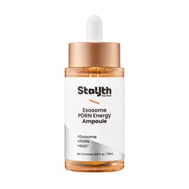 Ampolla renovadora de la piel con PDRN y péptidos, ampolla coreana hidratante, suero coreano ligero con ácido hialurónico y exosoma para una piel suave y saludable, NAD +, 1.7 fl oz