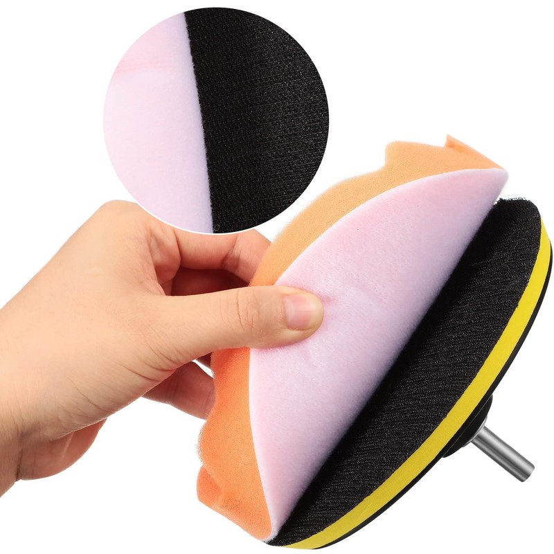 BBTO 12 Pieces Buffing Polishing Pads 6 Inch Compound Buffing