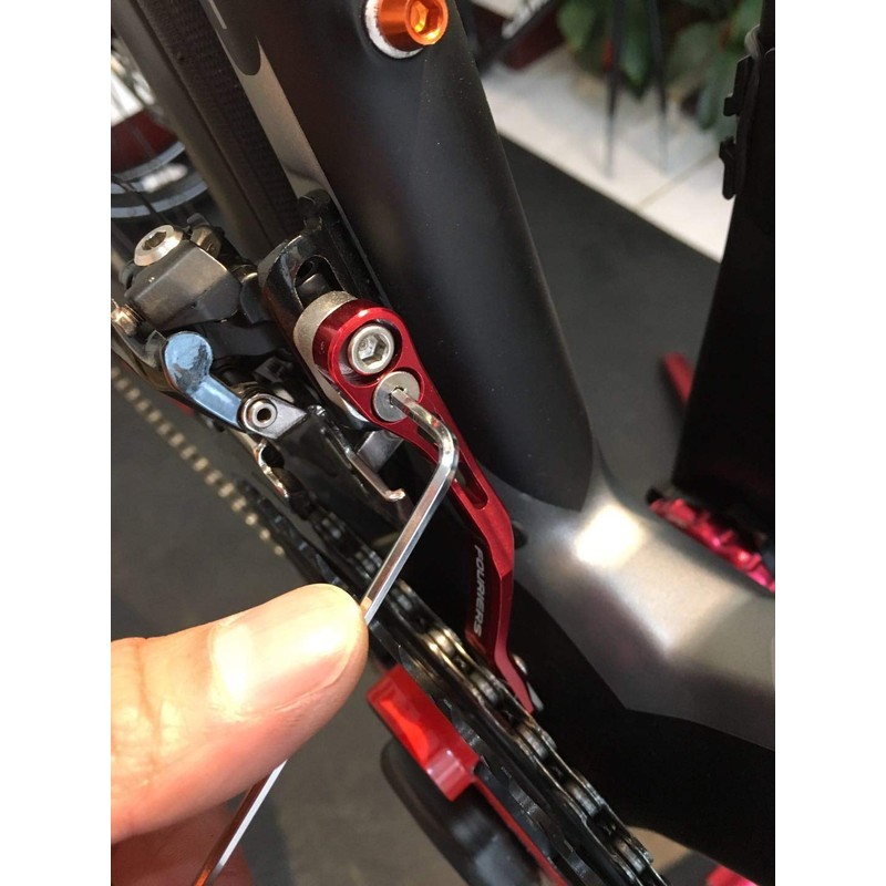 FOURIERS Road Bike Bicycle Chain Catcher Bicycle Parts Black Chain
