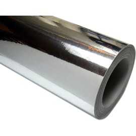 Silver (Chrome Mirror) 15" x 60" Bathroom Rules Wash Brush Floss Flush Quote Saying Wall Sticker Home Decal Decor for Bathroom