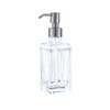 Fonveth Clear Glass Soap Dispenser with Brushed Nickel Pump, 10