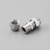 VGOL 2 x 6 mm Double Sleeve Pipe Fitting Straight