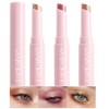 URQT 3PCS Crystal Jelly Glaze Stick Eye Shadow Stick, Multi-Use