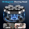 ETENTOUS 7D Magnetic Replacement Shaving Head, Wet & Dry Shaver