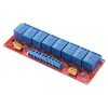 Keenso 8 Channel Optocoupler Relay Module, 5V/12V/24V 8 Channel Relay