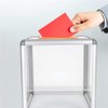 KAFENDA Acrylic Donation Ballot Box for Fundraising, Suggestion Box (20cm)