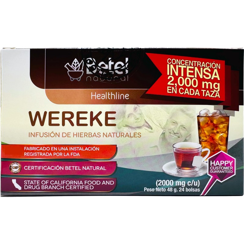 Premium Wereke Tea by Betel Natural - Natural Flavonoids -