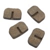 Disc Brake Shoes, Ceramic 4pcs Set Replacement Rear Disc Brake