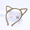 2Pcs Cat Ears Headband Black Cat Ear Headbands Hair Band